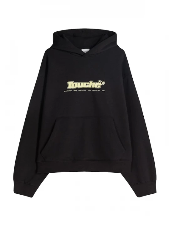 Foto van product Bershka Sweatshirt pasteelgeel / pink / zwart / wit