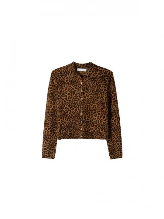 Foto van product Bershka Sweatvest bruin / pueblo