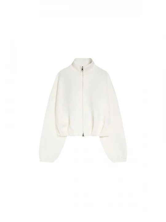 Foto van product Bershka Sweatvest ecru