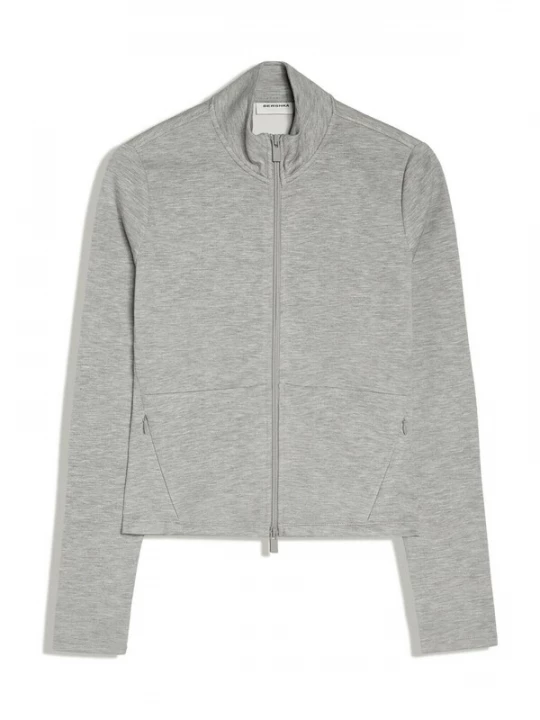 Foto van product Bershka Sweatvest grijs gemêleerd