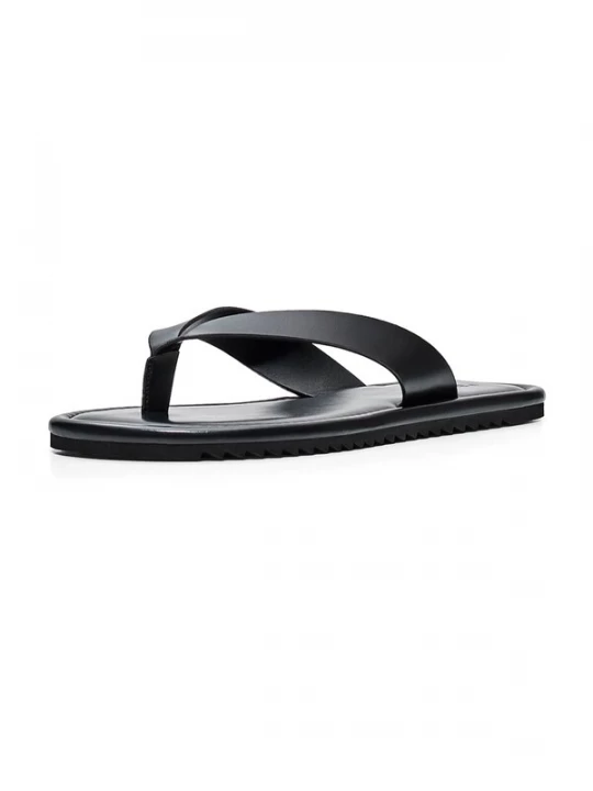 Foto van product Bershka Teenslippers zwart