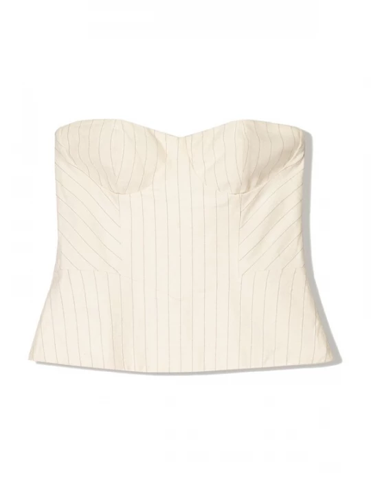 Foto van product Bershka Top beige / grijs