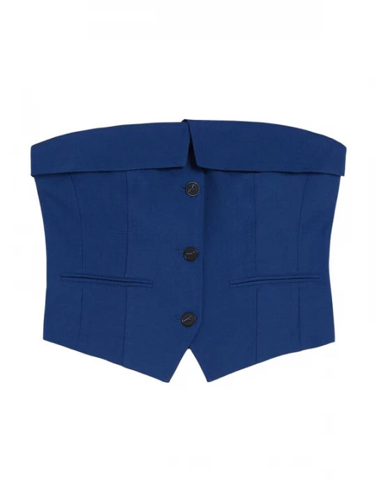 Foto van product Bershka Top blauw