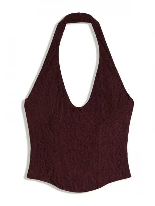 Foto van product Bershka Top bourgogne