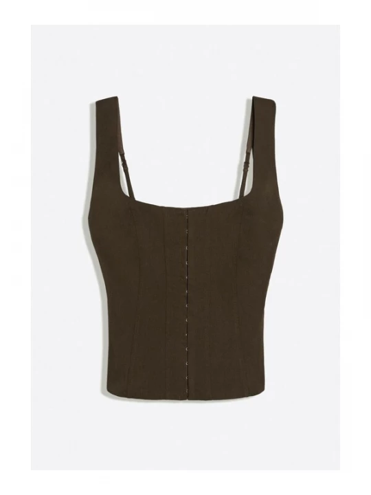 Foto van product Bershka Top bruin