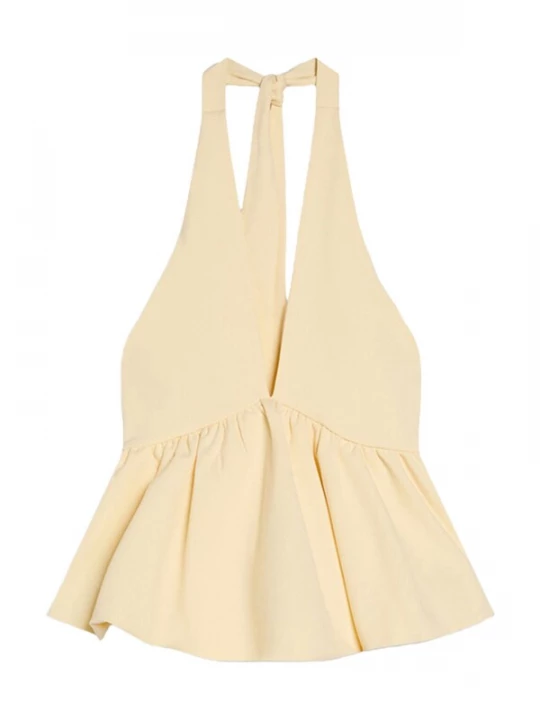 Foto van product Bershka Top geel