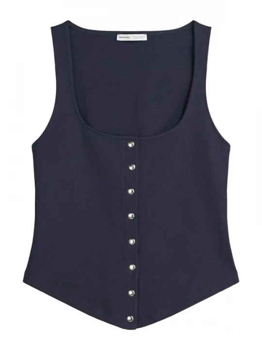 Foto van product Bershka Top navy
