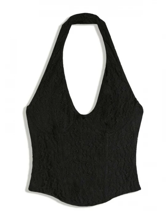 Foto van product Bershka Top zwart