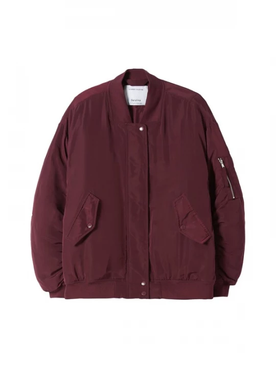 Foto van product Bershka Tussenjas bourgogne