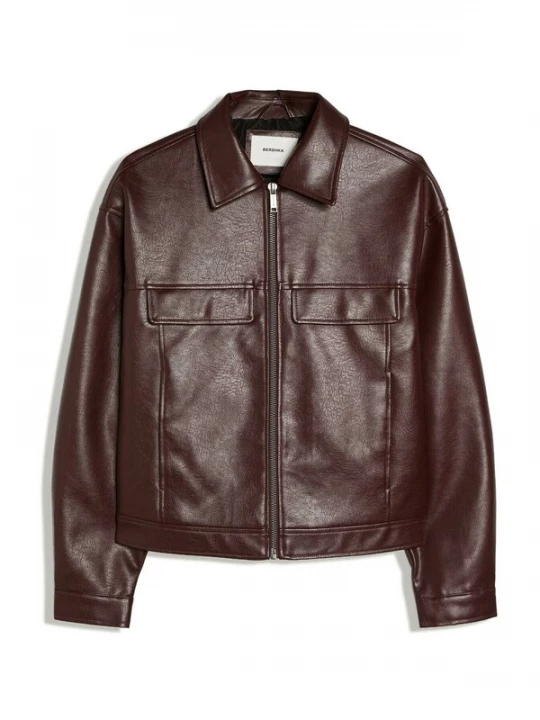 Foto van product Bershka Tussenjas bourgogne