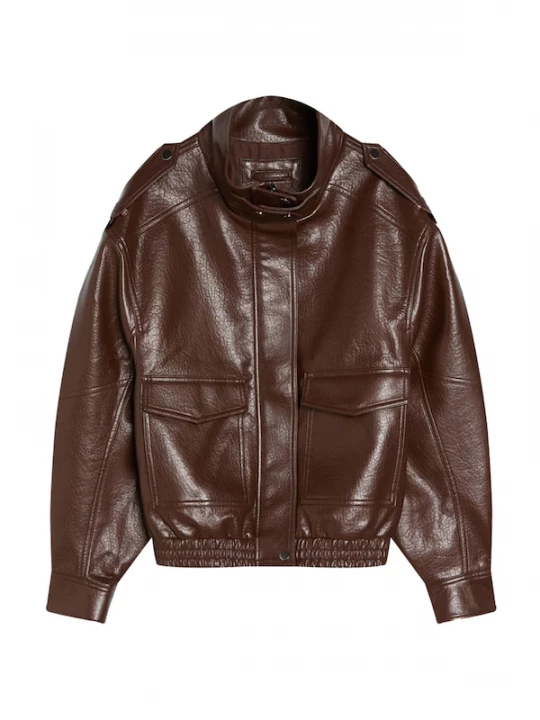 Foto van product Bershka Tussenjas chocoladebruin