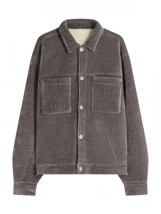 Foto van product Bershka Tussenjas donkergrijs
