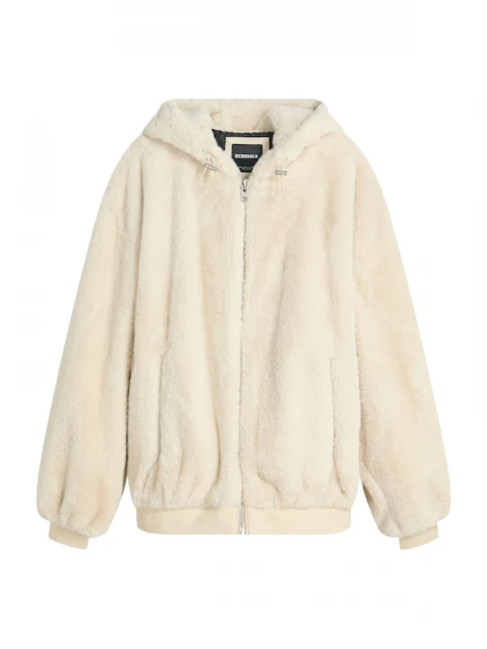 Foto van product Bershka Tussenjas ecru