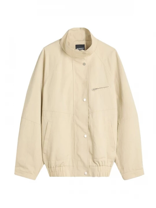 Foto van product Bershka Tussenjas ecru