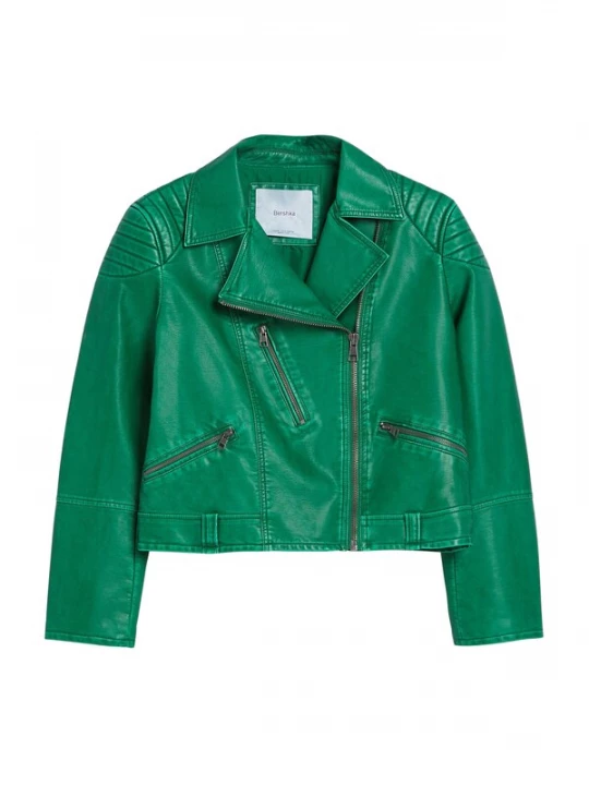 Foto van product Bershka Tussenjas jade groen