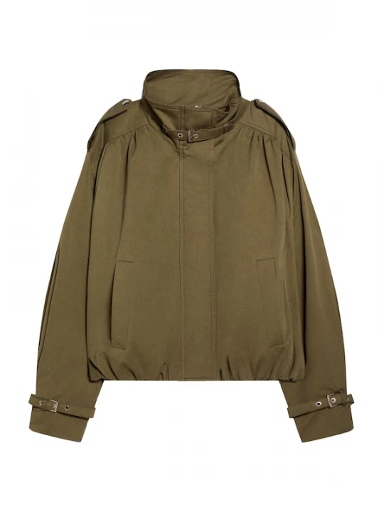 Foto van product Bershka Tussenjas olijfgroen