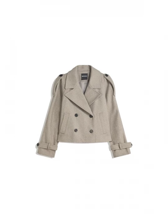 Foto van product Bershka Tussenjas pastelgroen