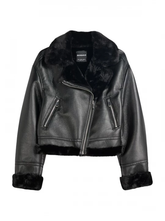Foto van product Bershka Tussenjas zwart
