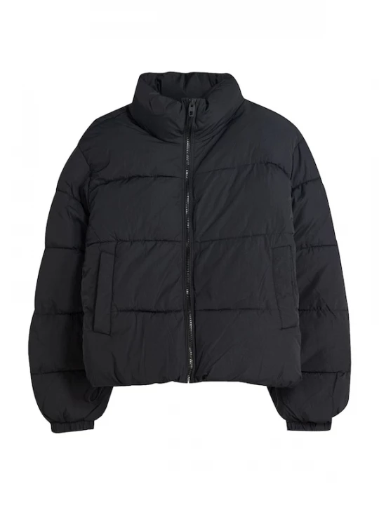Foto van product Bershka Winterjas zwart
