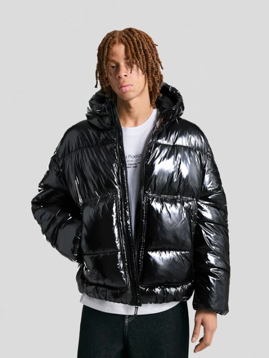 Foto van product Bershka Winterjas zwart