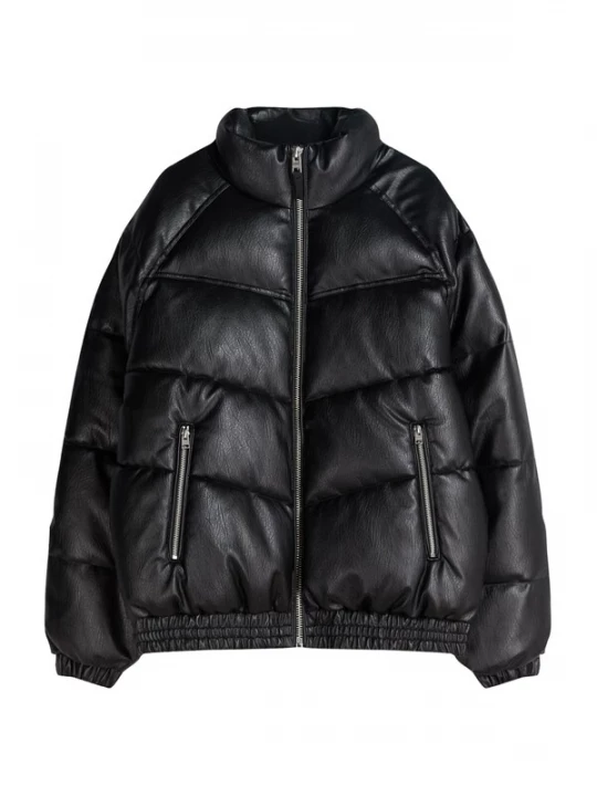 Foto van product Bershka Winterjas zwart