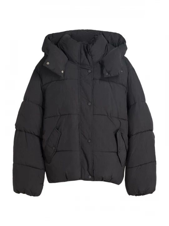 Foto van product Bershka Winterjas zwart