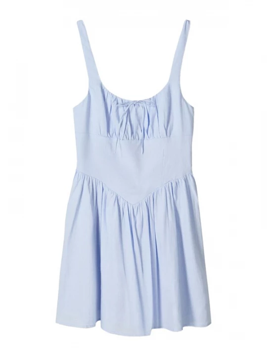 Foto van product Bershka Zomerjurk lichtblauw