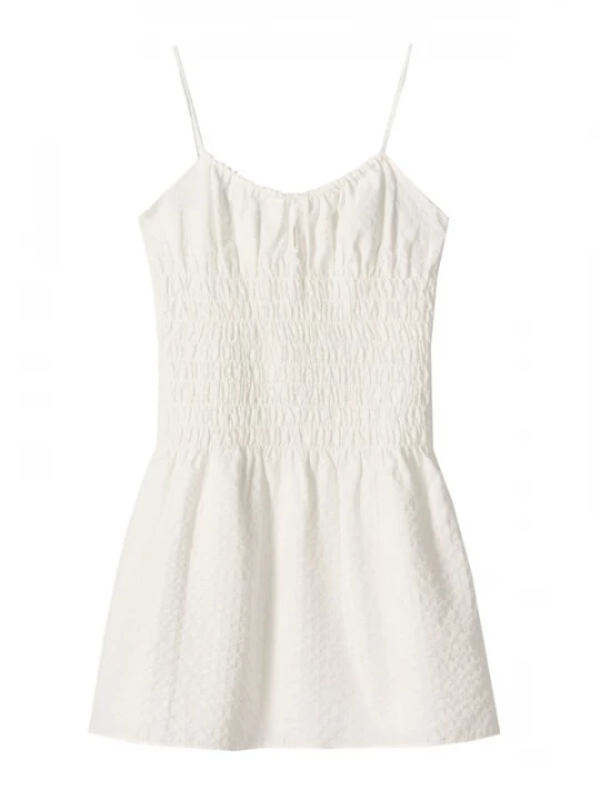 Foto van product Bershka Zomerjurk wit