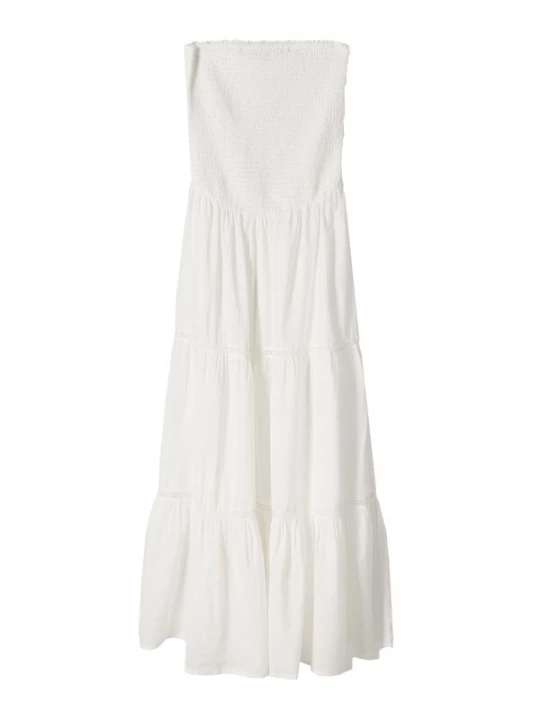 Foto van product Bershka Zomerjurk wit