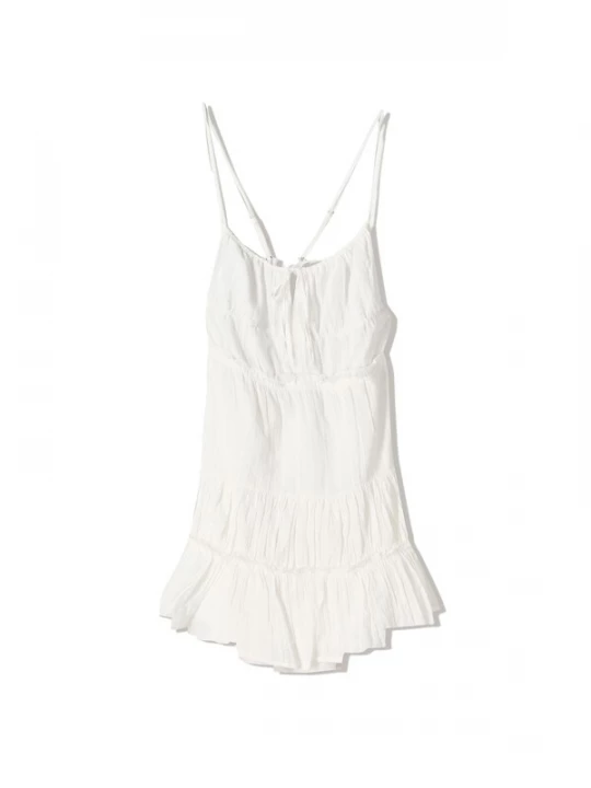Foto van product Bershka Zomerjurk wit