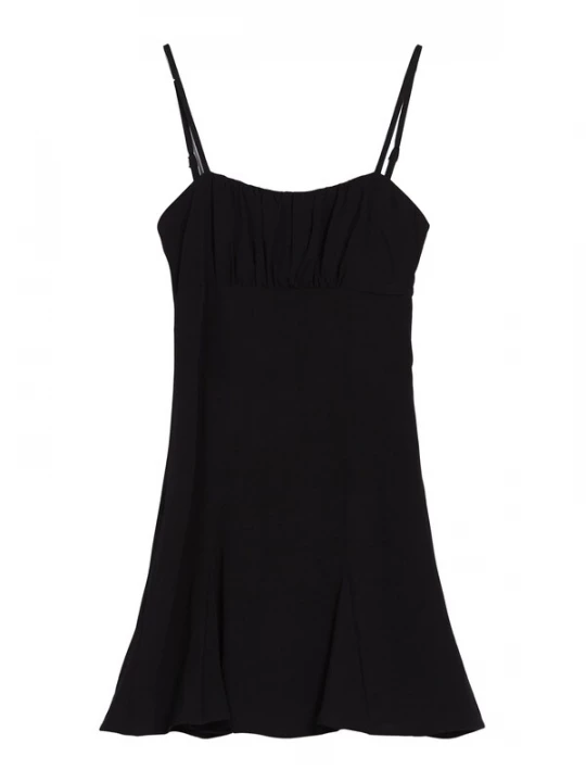 Foto van product Bershka Zomerjurk zwart