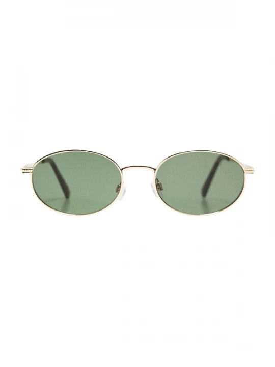 Foto van product Bershka Zonnebril goud / jade groen