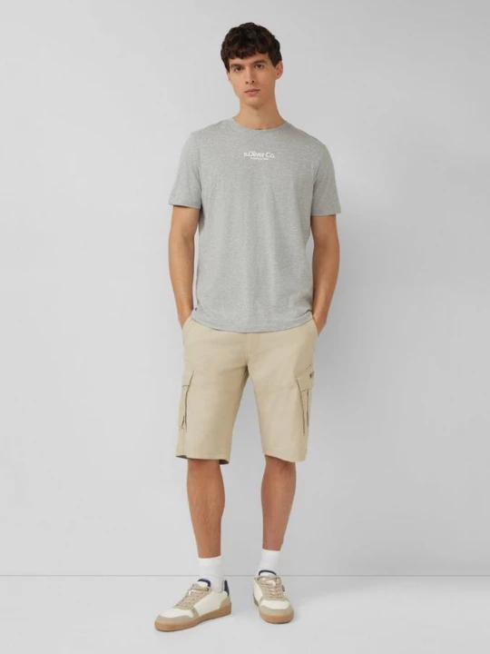 Foto van product Bestand: Cargo shorts met logodetails s.Oliver beżowy