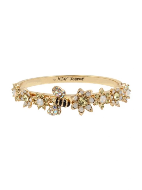 Foto van product Betsey Johnson Armband 'Hummel & Blume' goud / zwart
