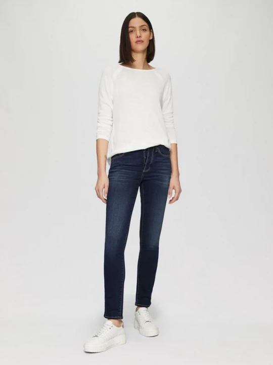 Foto van product Betsy jeans / slim fit / mid rise / smalle pijp s.Oliver blauw