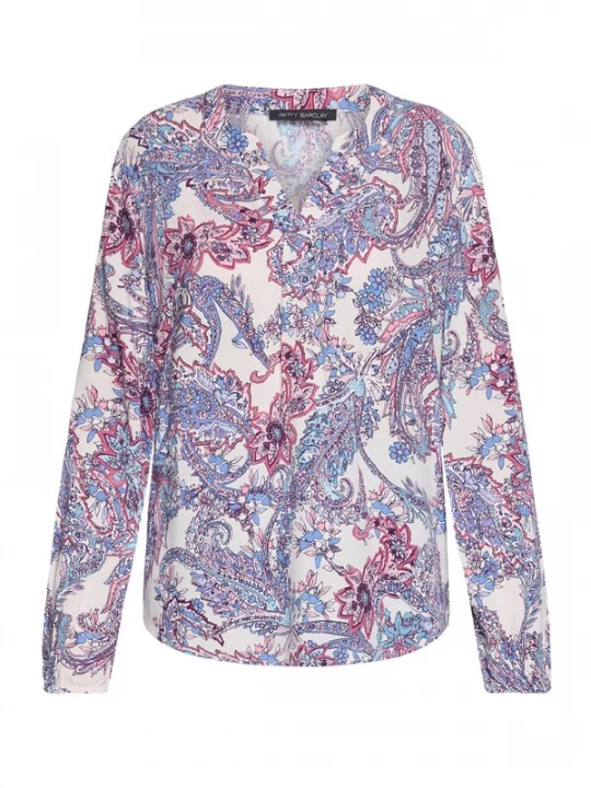 Foto van product Betty Barclay Blouse beige / blauw / turquoise / rosa