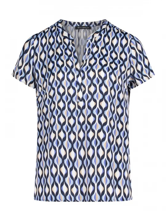 Foto van product Betty Barclay Blouse blauw / wit
