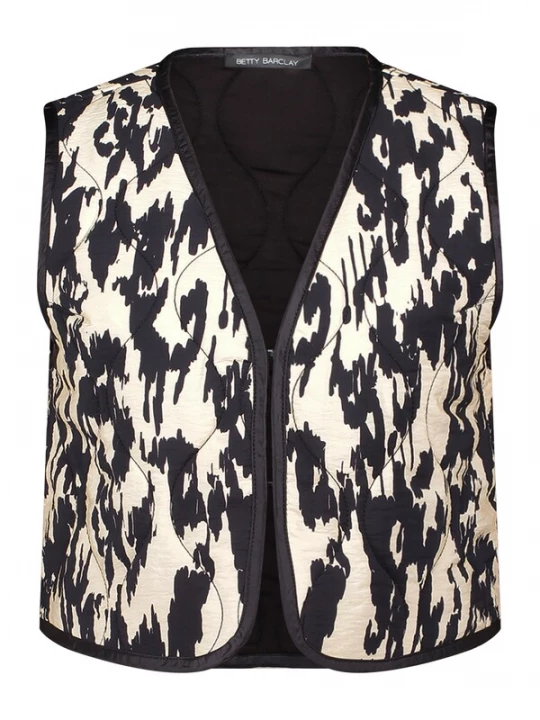 Foto van product Betty Barclay Bodywarmer beige / zwart