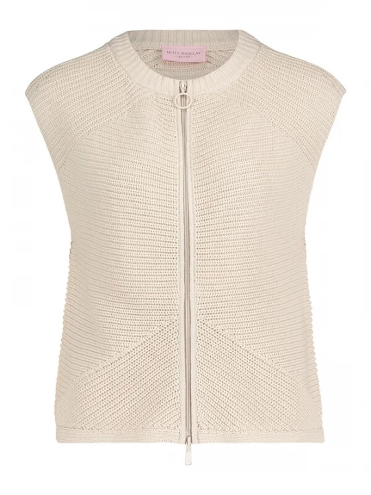 Foto van product Betty Barclay Gebreid vest beige