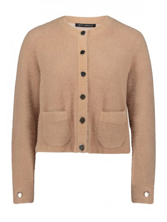 Foto van product Betty Barclay Gebreid vest camel