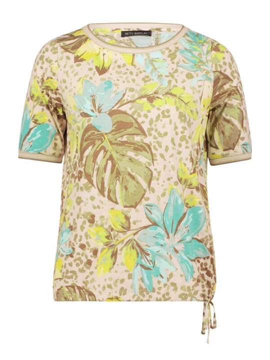Foto van product Betty Barclay Shirt beige / turquoise / kaki