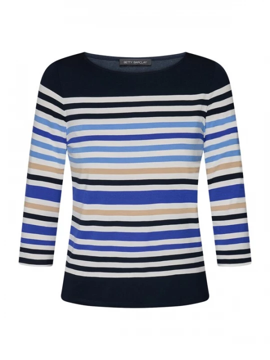 Foto van product Betty Barclay Shirt blauw / geel / wit