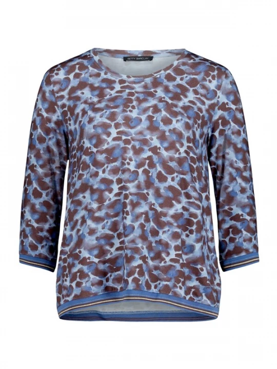 Foto van product Betty Barclay Shirt blauw / gemengde kleuren