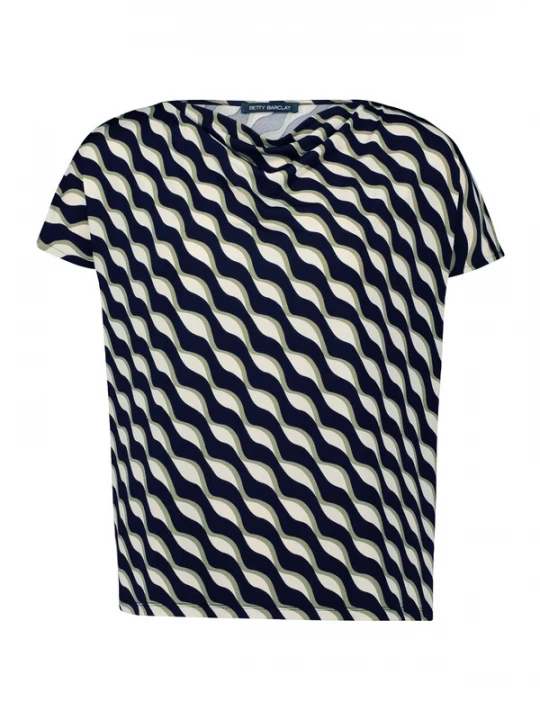Foto van product Betty Barclay Shirt crème / donkerblauw / groen