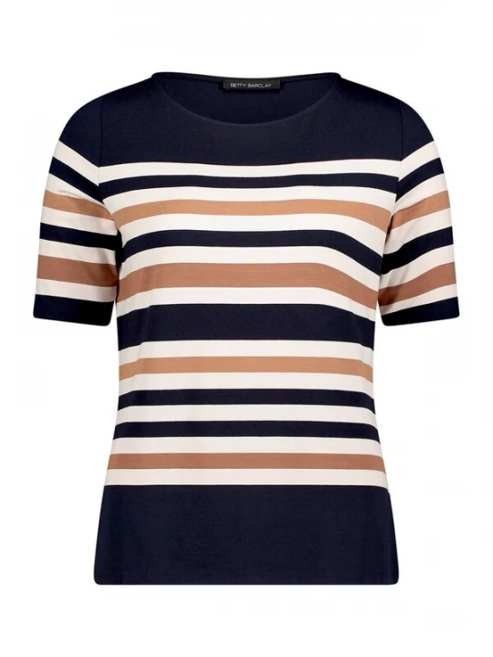 Foto van product Betty Barclay Shirt donkerblauw / brokaat / wit