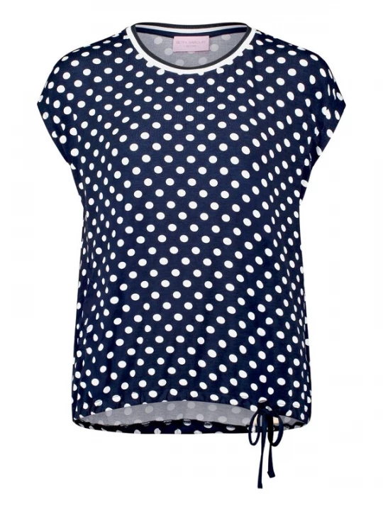 Foto van product Betty Barclay Shirt donkerblauw / wit