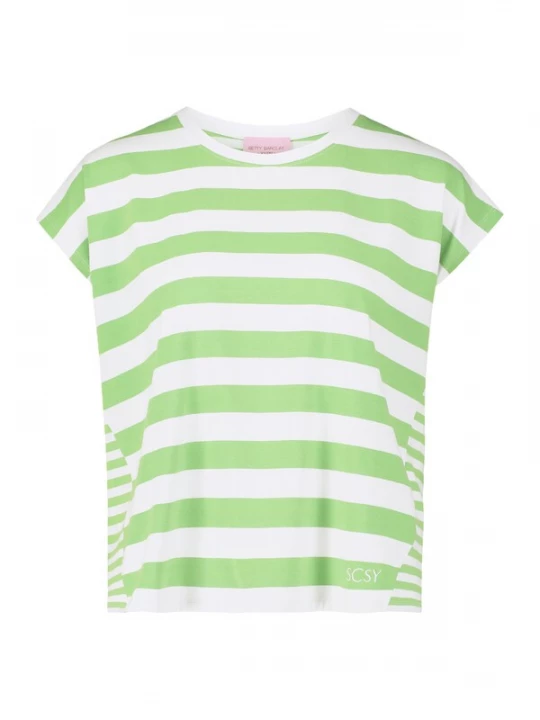 Foto van product Betty Barclay Shirt lichtgroen / wit