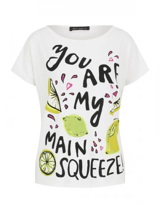 Foto van product Betty Barclay Shirt limoen / zwart / wit