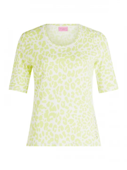 Foto van product Betty Barclay Shirt pasteelgeel / wit