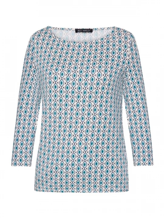 Foto van product Betty Barclay Shirt petrol / zwart / wit